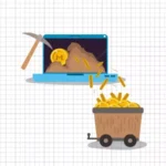 가상화폐 채굴 이미지