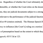 토레스 판사, 힌먼 문서를 봉인하라는 SEC 요청 기각
