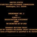 블랙록 비트코인(BTC) 상장투자신탁(ETF) 신청서