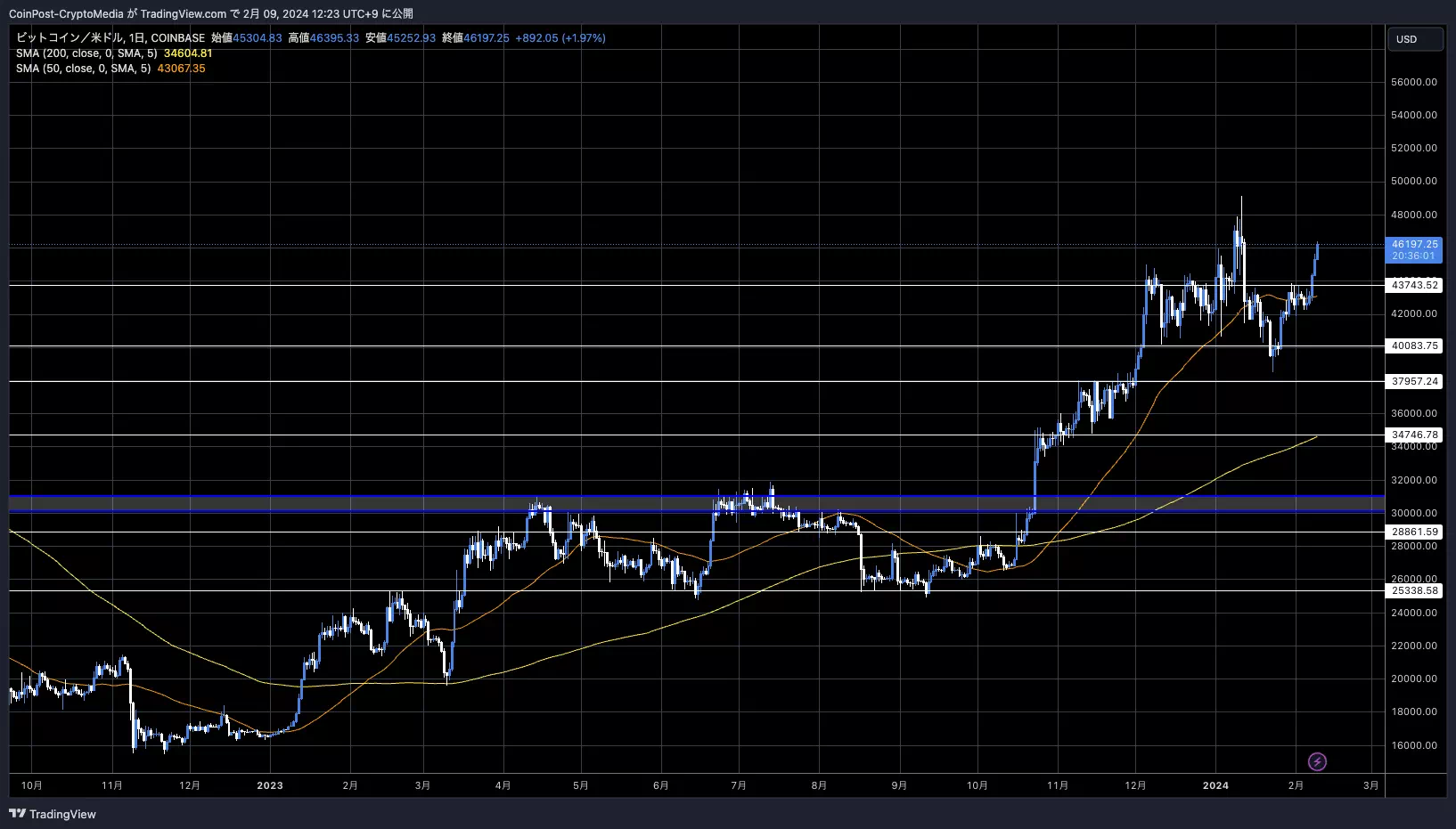 BTC/USD 시세