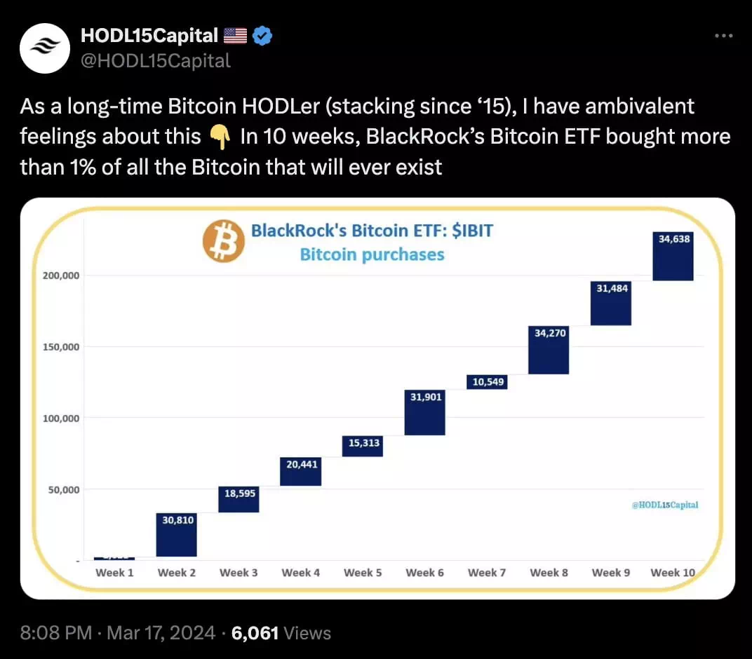 블랙록 IBIT /HODL15Capital