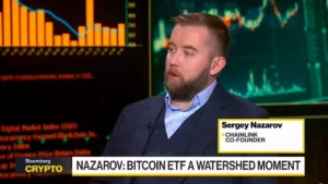 체인링크 창립자 세르게이 나자로프 / 블룸버그TV