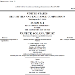 6월 27일 미국 증권거래위원회(SEC) 공식 웹사이트에 따르면, 반에크(VanEck)가 솔라나(Solana) 신탁 신청서를 제출했다.