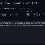 아캄, 트럼프 테마 밈코인 DJT 발행자 찾는다…$15만 현상금 내걸어