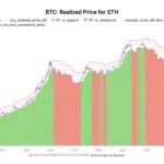 비트코인 STH 실현 가격 / CryptoQuant