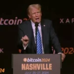 트럼프 - 비트코인 컨퍼런스 연설