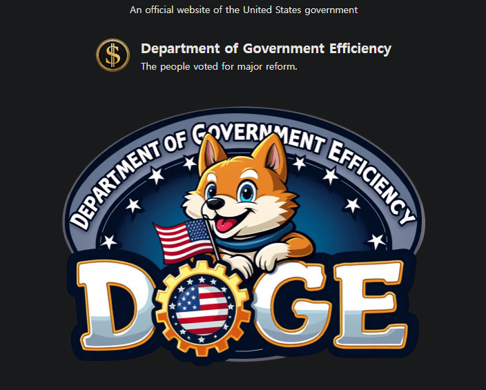 미국 정부 효율성 부서 “DOGE”(Department of Government Efficiency)
