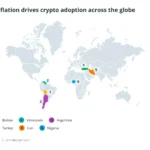 인플레이션 높은 국가들 암호화폐 활용 확대