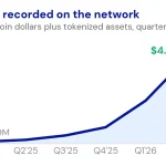 XRP레저에 기록된 자산 가치. 자료=에버노스